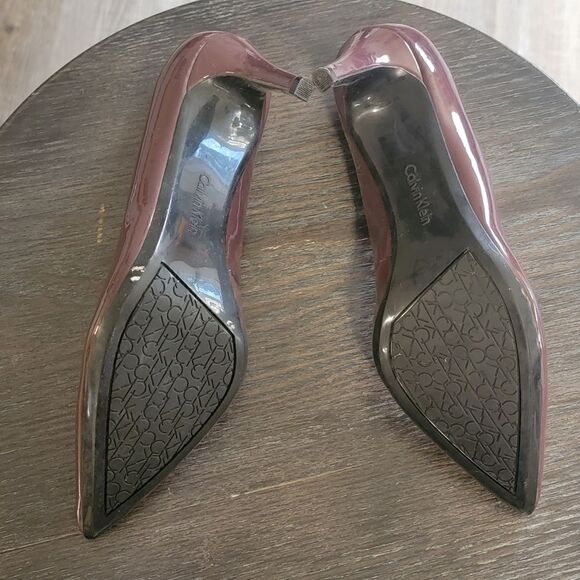 Calvin Klein Nilly patent leather heel Size 8 - Picture 6 of 7